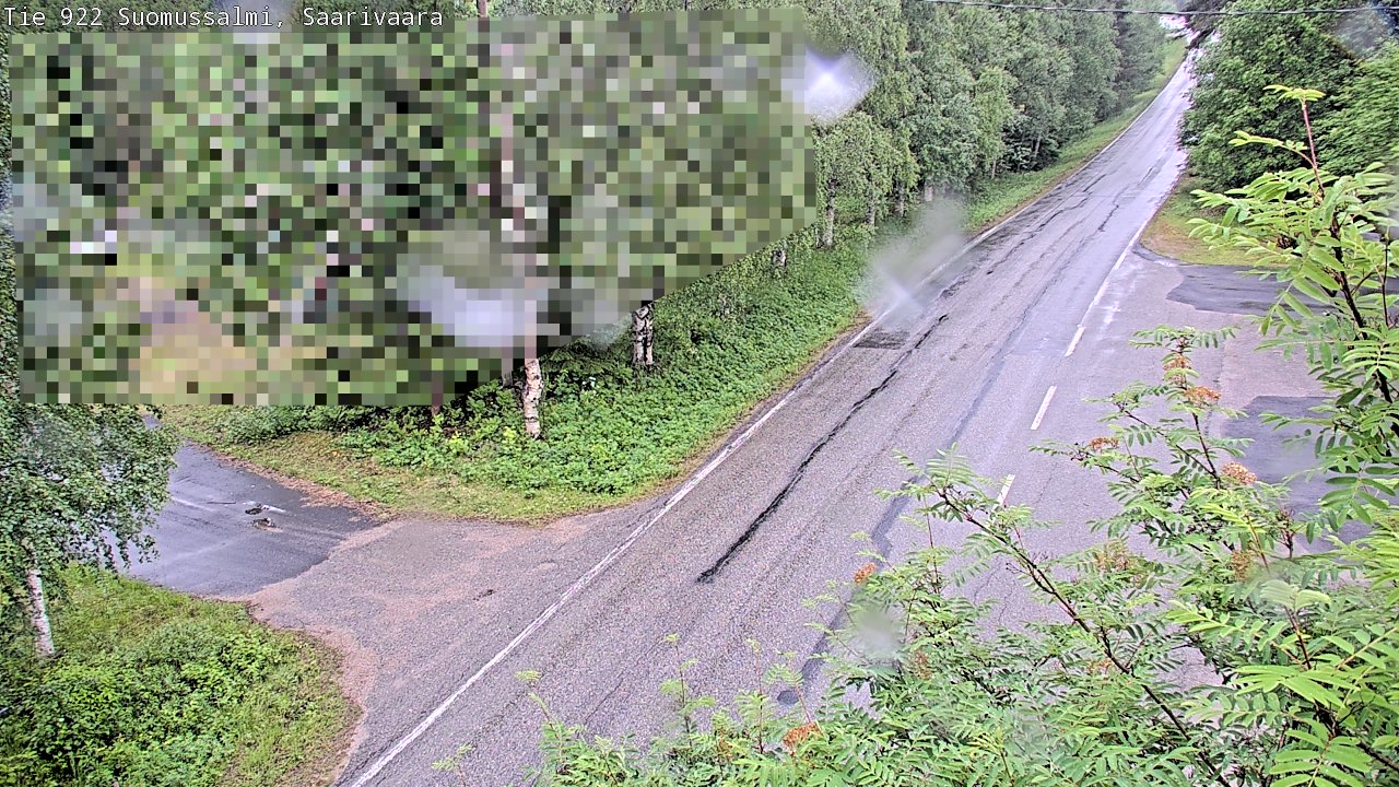 Weather Camera Image Road 950 843 Suomussalmi, Saarivaara, Suomussalmi, Kainuu