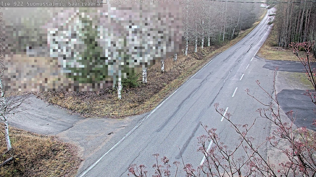 Kelikamerat Kuva Tie 843 Suomussalmi, Saarivaara, Suomussalmi, Kainuu