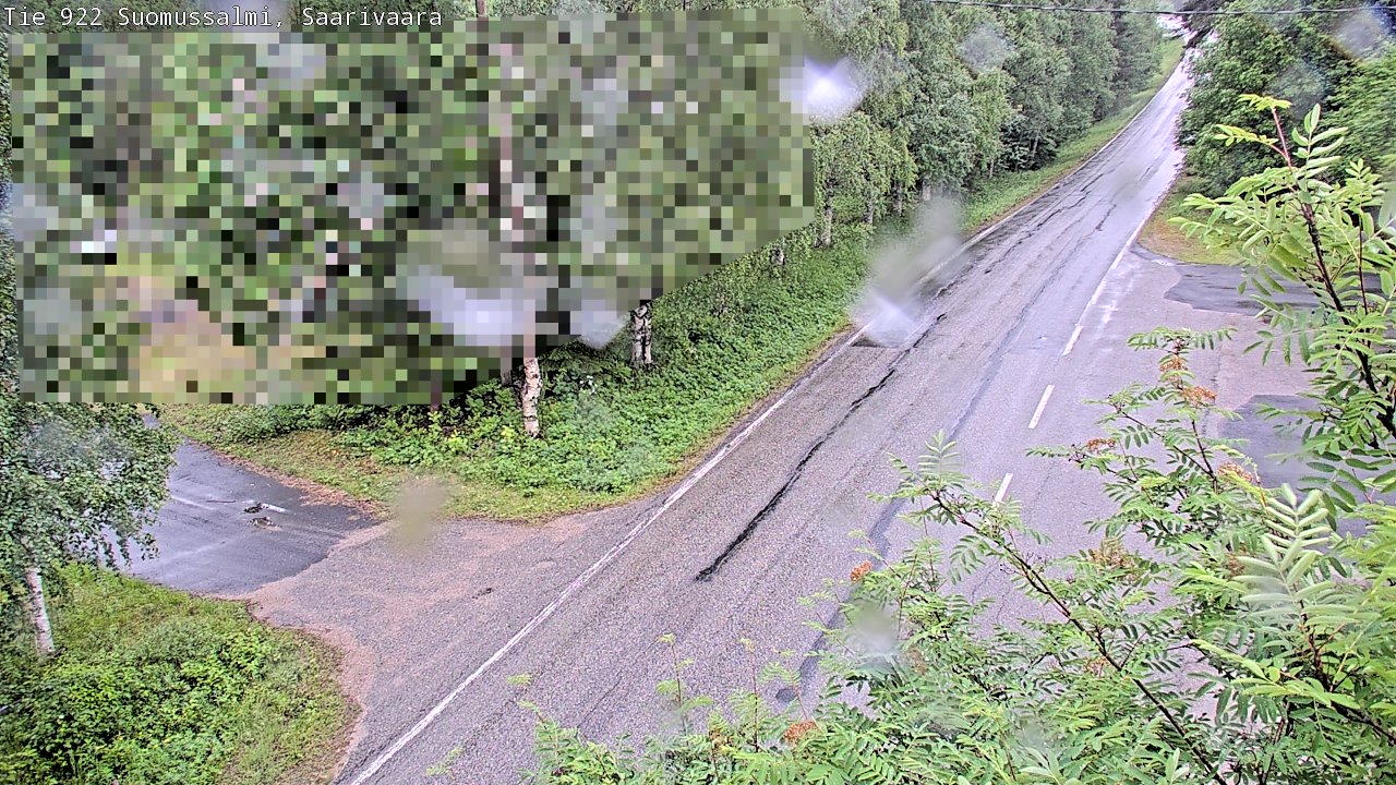 Weather Camera Image Road 950 843 Suomussalmi, Saarivaara, Suomussalmi, Kainuu