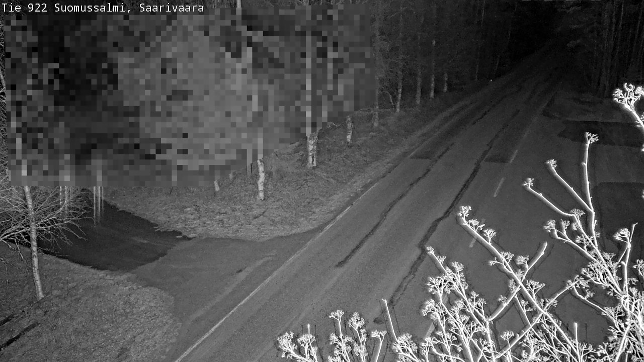 Weather Camera Image Road 950 843 Suomussalmi, Saarivaara, Suomussalmi, Kainuu