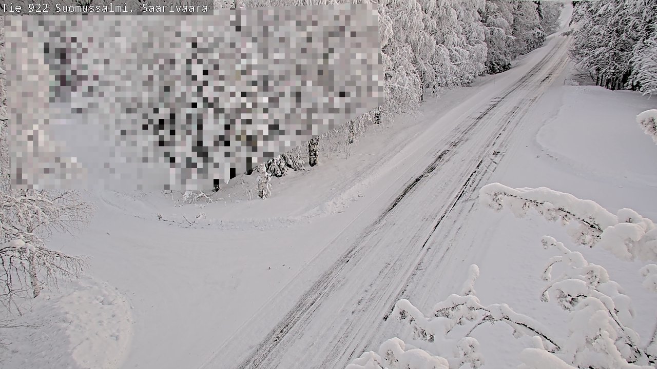 Weather Camera Image Road 950 843 Suomussalmi, Saarivaara, Suomussalmi, Kainuu