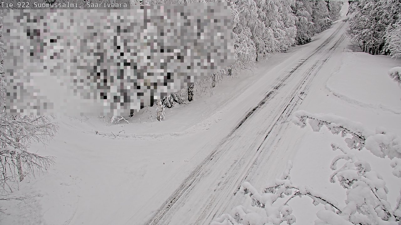 Weather Camera Image Road 950 843 Suomussalmi, Saarivaara, Suomussalmi, Kainuu