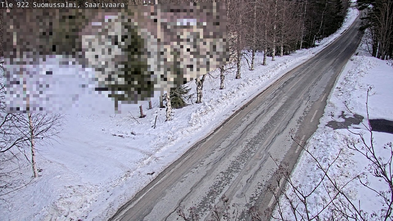 Kelikamerat Kuva Tie 843 Suomussalmi, Saarivaara, Suomussalmi, Kainuu