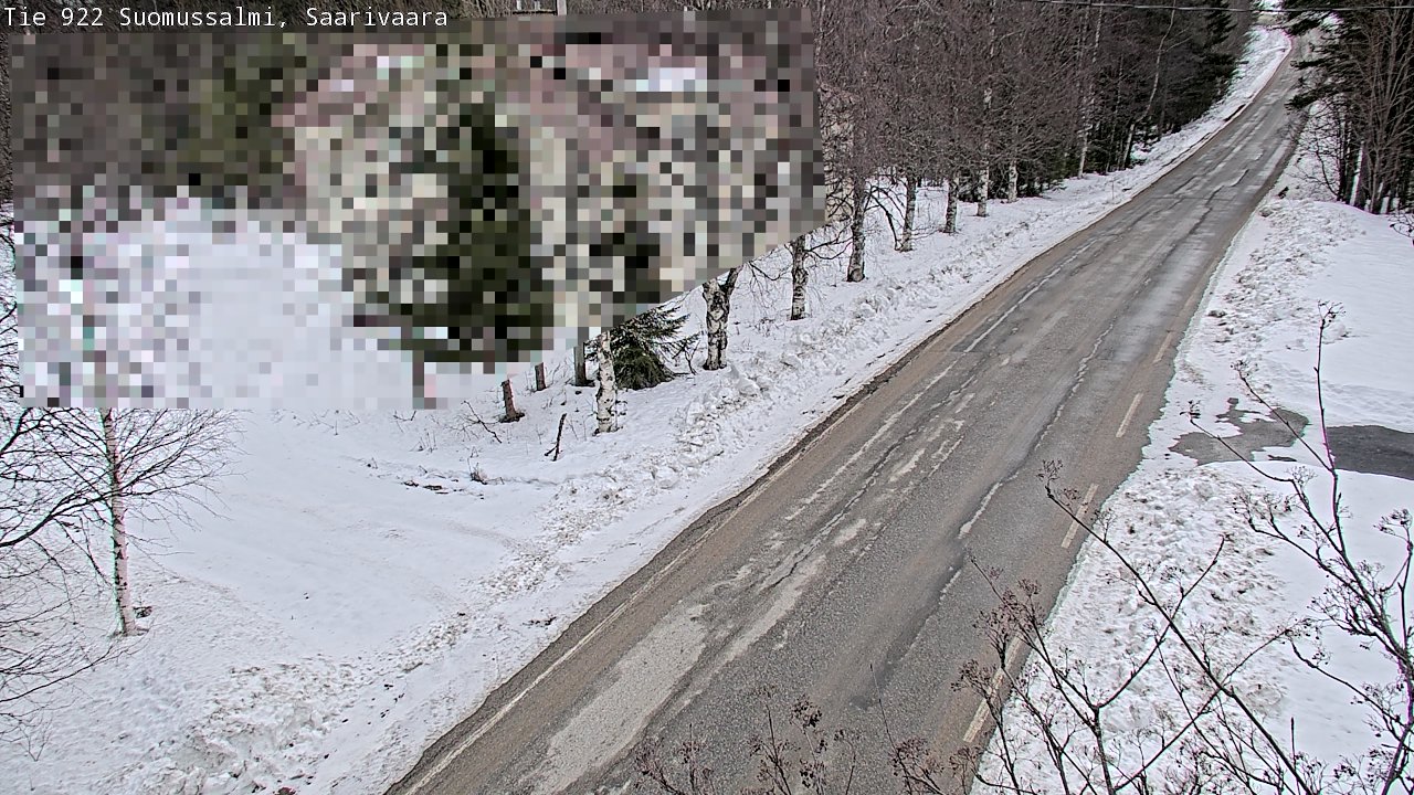Kelikamerat Kuva Tie 843 Suomussalmi, Saarivaara, Suomussalmi, Kainuu