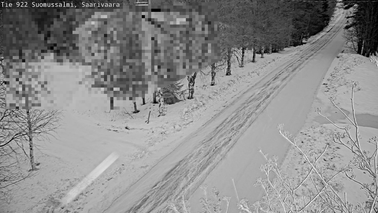 Kelikamerat Kuva Tie 843 Suomussalmi, Saarivaara, Suomussalmi, Kainuu