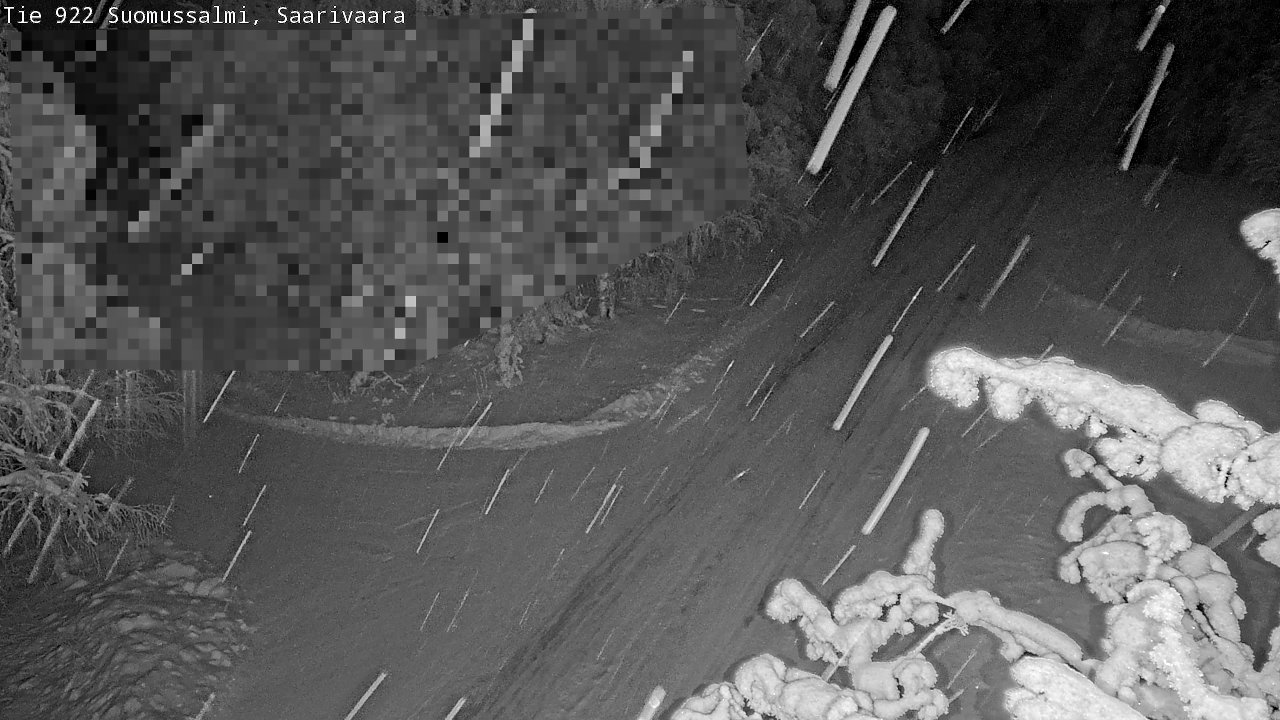 Kelikamerat Kuva Tie 843 Suomussalmi, Saarivaara, Suomussalmi, Kainuu