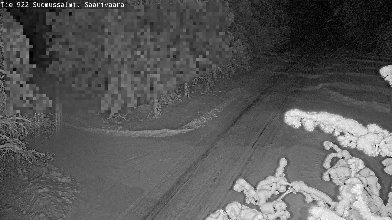 Weather Camera Image Road 950 843 Suomussalmi, Saarivaara, Suomussalmi, Kainuu