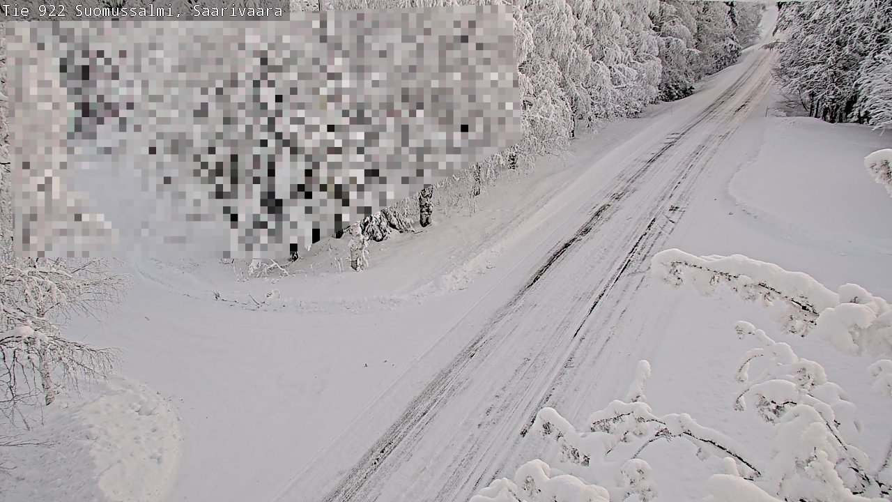 Weather Camera Image Road 950 843 Suomussalmi, Saarivaara, Suomussalmi, Kainuu
