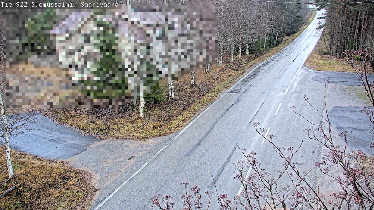 Kelikamerat Kuva Tie 843 Suomussalmi, Saarivaara, Suomussalmi, Kainuu