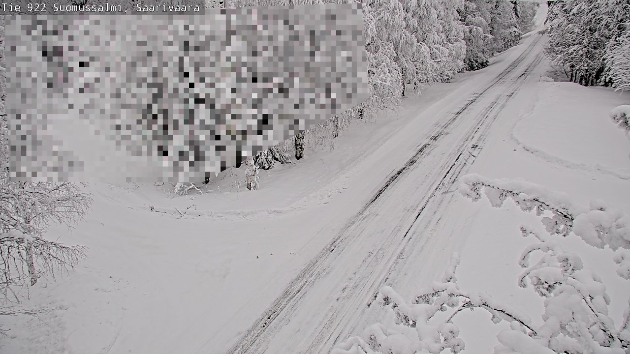 Kelikamerat Kuva Tie 843 Suomussalmi, Saarivaara, Suomussalmi, Kainuu