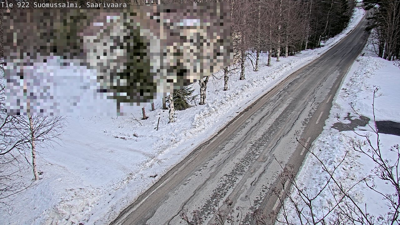 Kelikamerat Kuva Tie 843 Suomussalmi, Saarivaara, Suomussalmi, Kainuu