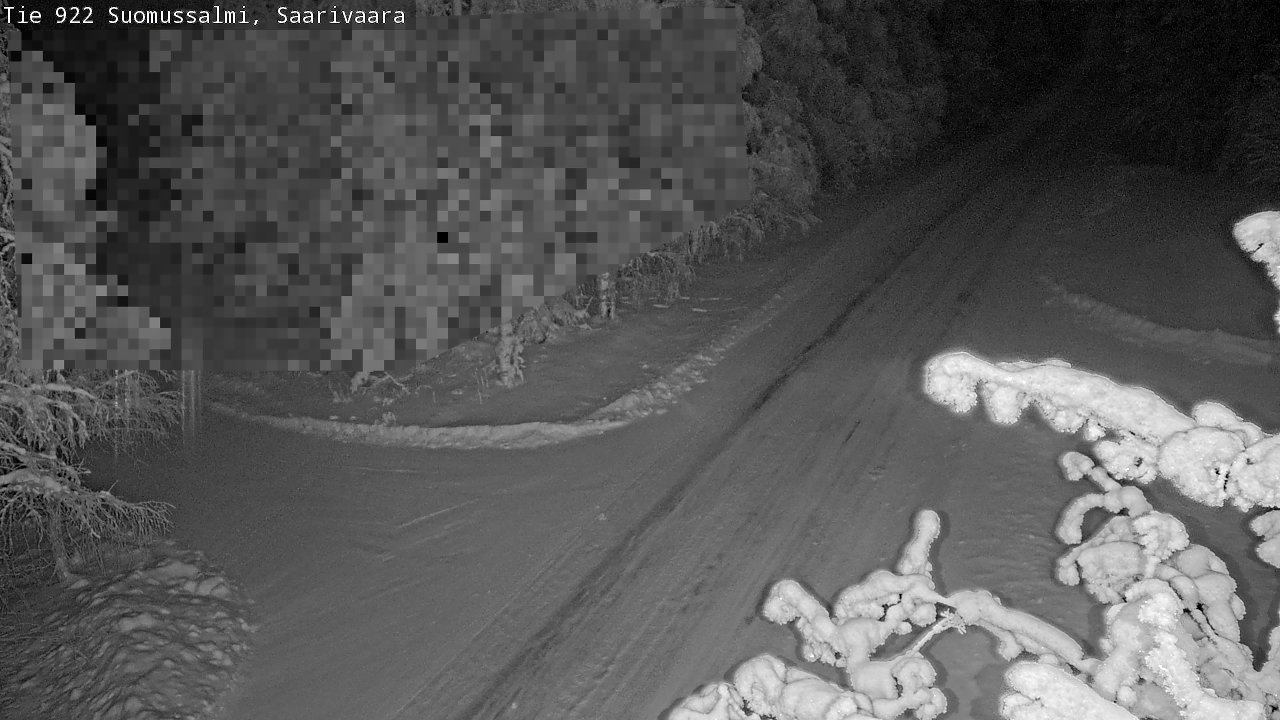 Kelikamerat Kuva Tie 843 Suomussalmi, Saarivaara, Suomussalmi, Kainuu