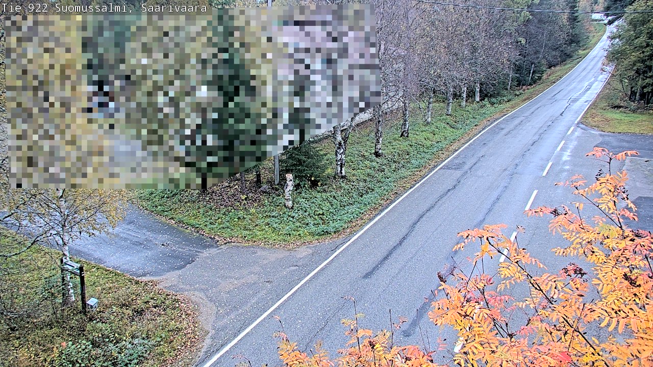 Weather Camera Image Road 950 843 Suomussalmi, Saarivaara, Suomussalmi, Kainuu