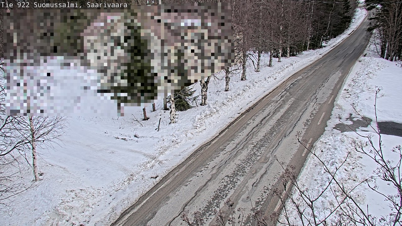 Kelikamerat Kuva Tie 843 Suomussalmi, Saarivaara, Suomussalmi, Kainuu