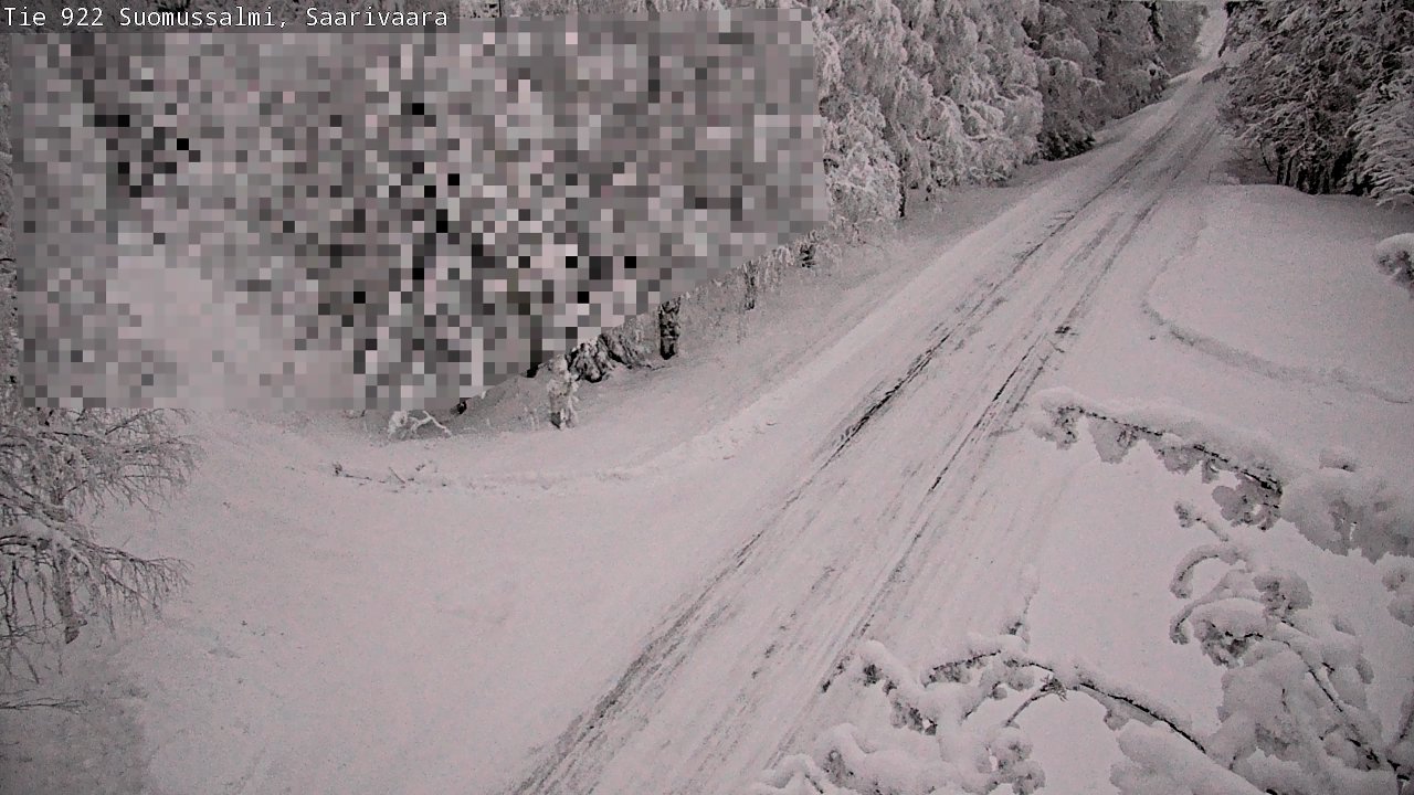 Kelikamerat Kuva Tie 843 Suomussalmi, Saarivaara, Suomussalmi, Kainuu