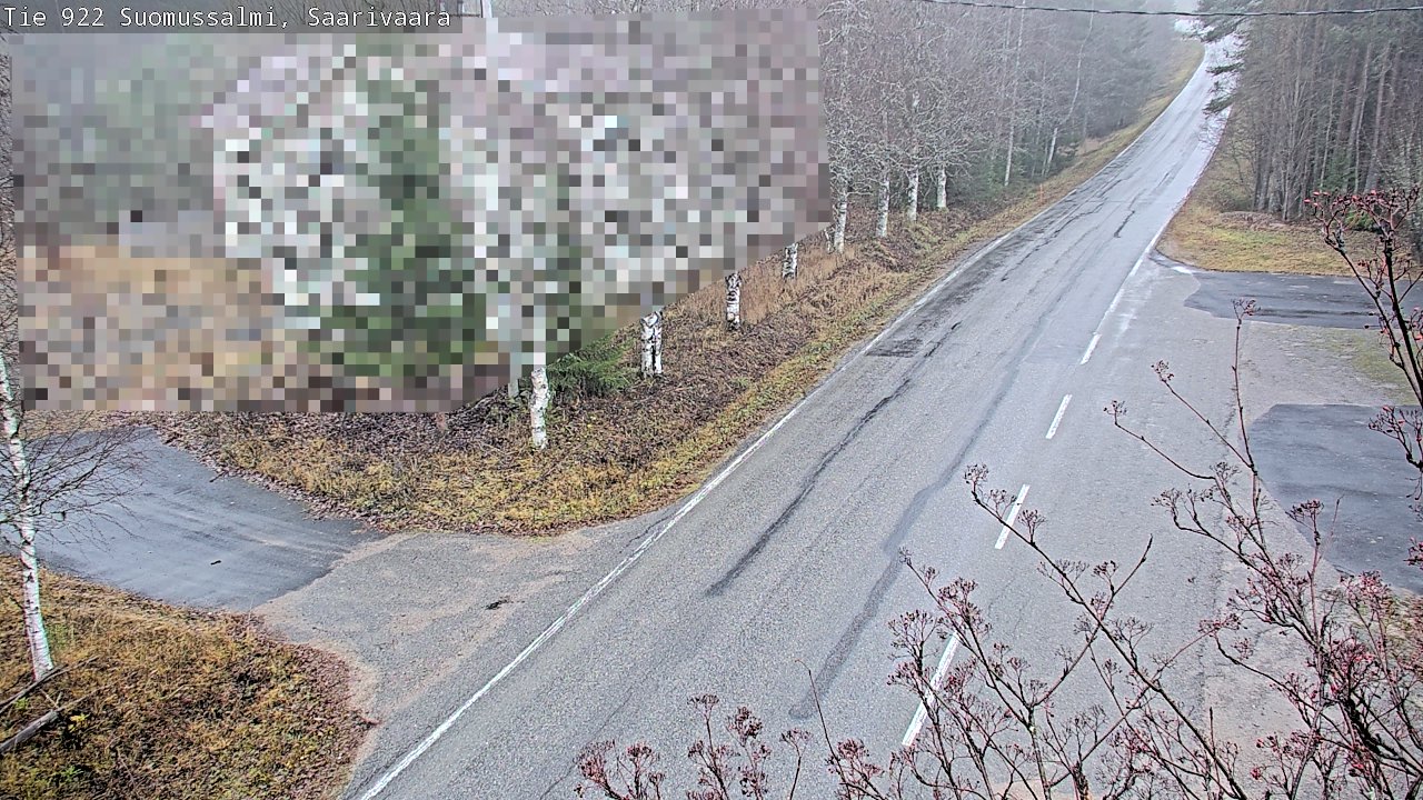 Kelikamerat Kuva Tie 843 Suomussalmi, Saarivaara, Suomussalmi, Kainuu