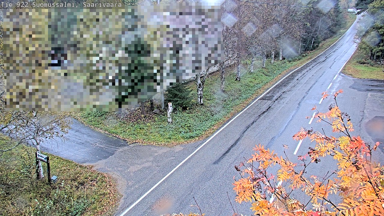 Weather Camera Image Road 950 843 Suomussalmi, Saarivaara, Suomussalmi, Kainuu