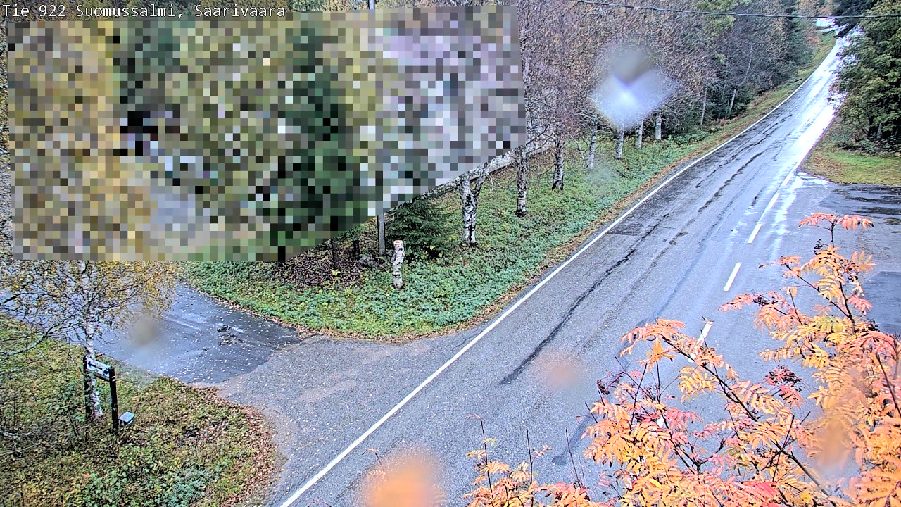 Weather Camera Image Road 950 843 Suomussalmi, Saarivaara, Suomussalmi, Kainuu