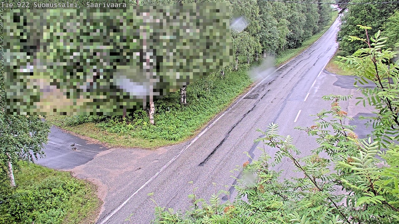 Weather Camera Image Road 950 843 Suomussalmi, Saarivaara, Suomussalmi, Kainuu