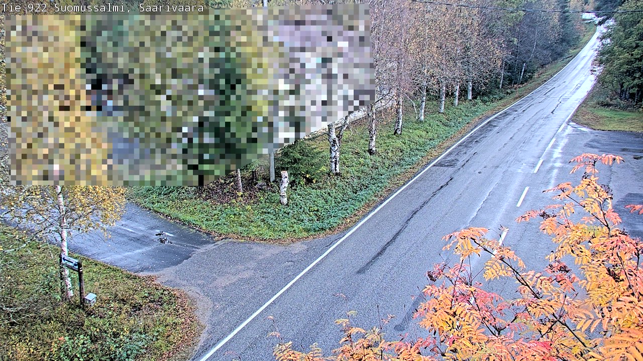 Kelikamerat Kuva Tie 843 Suomussalmi, Saarivaara, Suomussalmi, Kainuu