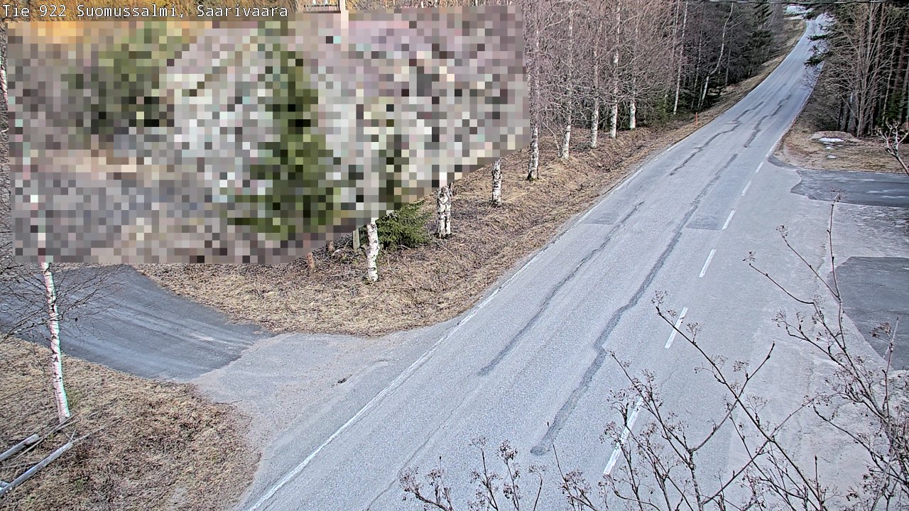 Weather Camera Image Road 950 843 Suomussalmi, Saarivaara, Suomussalmi, Kainuu