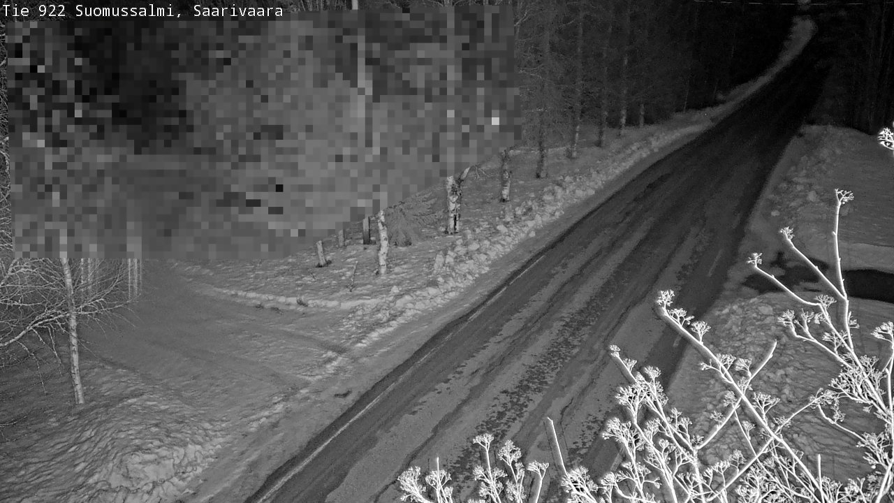 Kelikamerat Kuva Tie 843 Suomussalmi, Saarivaara, Suomussalmi, Kainuu