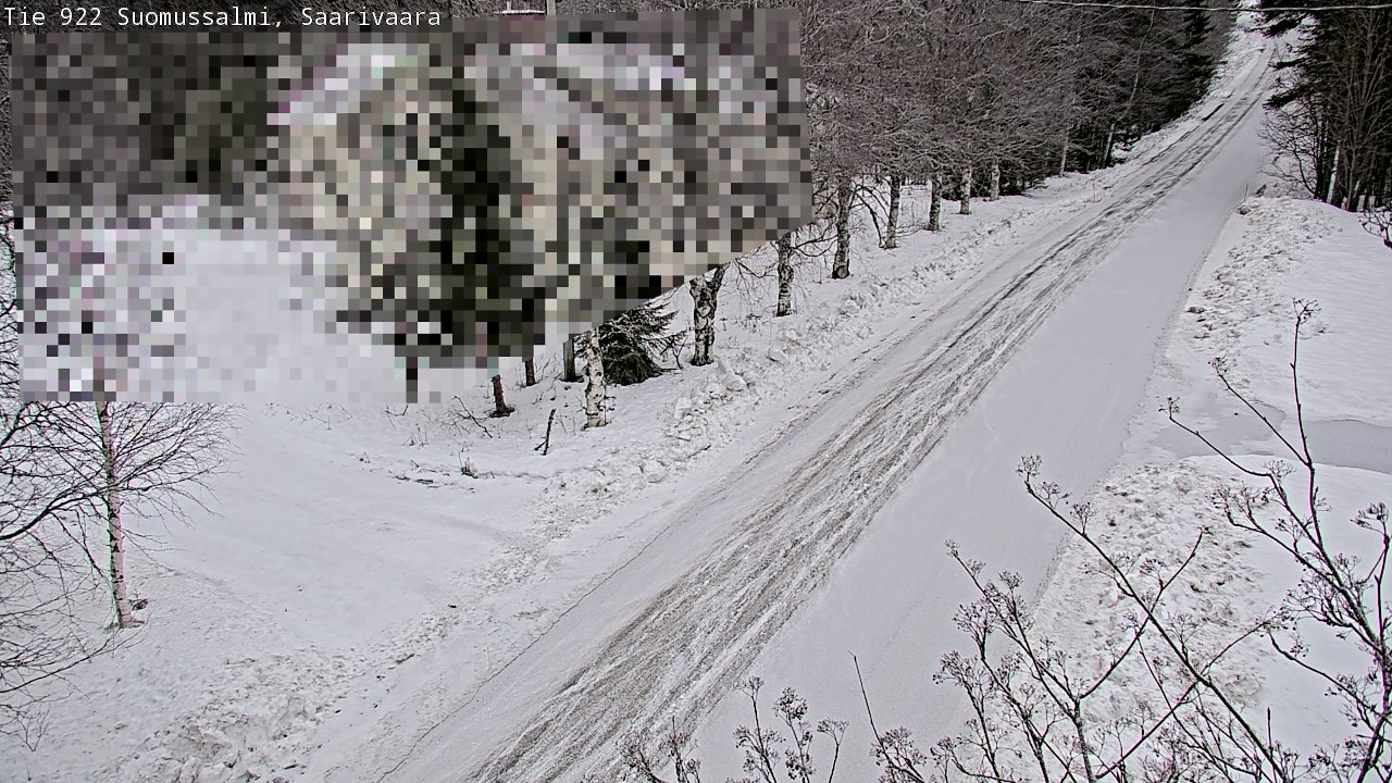 Kelikamerat Kuva Tie 843 Suomussalmi, Saarivaara, Suomussalmi, Kainuu