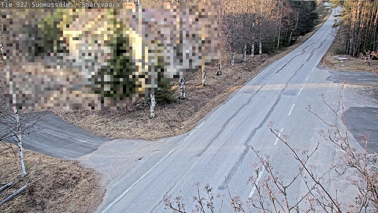 Kelikamerat Kuva Tie 843 Suomussalmi, Saarivaara, Suomussalmi, Kainuu