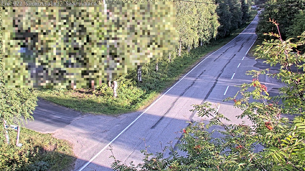 Kelikamerat Kuva Tie 843 Suomussalmi, Saarivaara, Suomussalmi, Kainuu