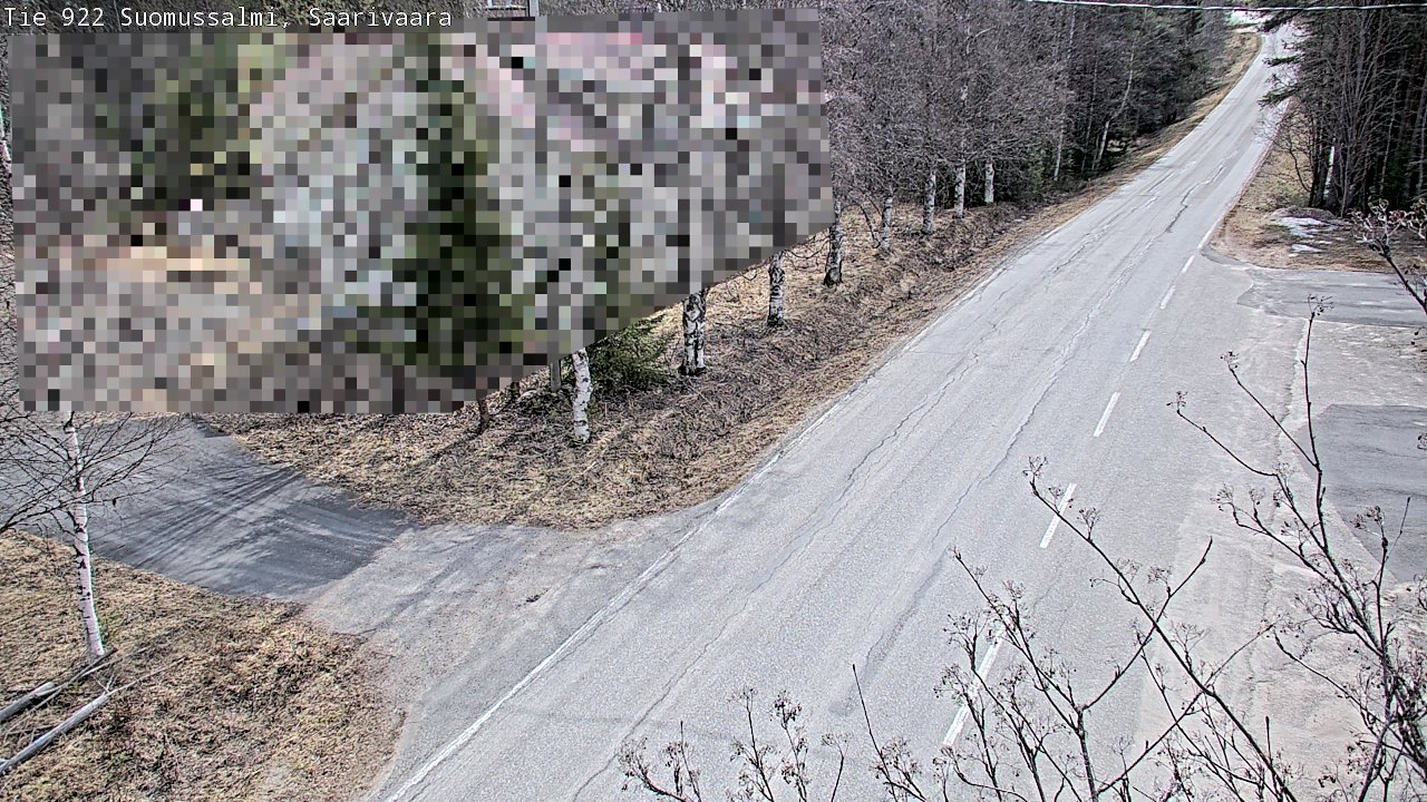Weather Camera Image Road 950 843 Suomussalmi, Saarivaara, Suomussalmi, Kainuu