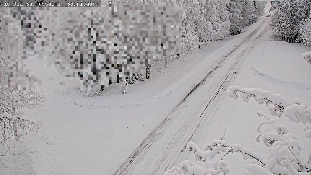 Weather Camera Image Road 950 843 Suomussalmi, Saarivaara, Suomussalmi, Kainuu