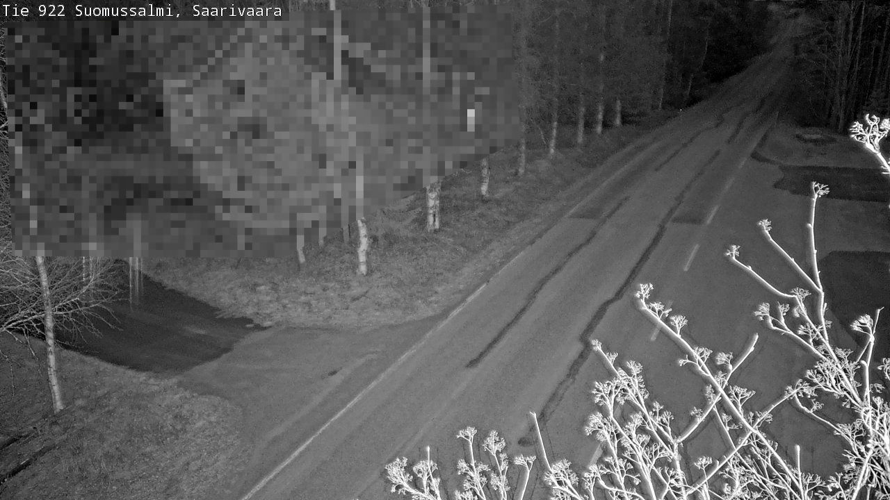 Weather Camera Image Road 950 843 Suomussalmi, Saarivaara, Suomussalmi, Kainuu