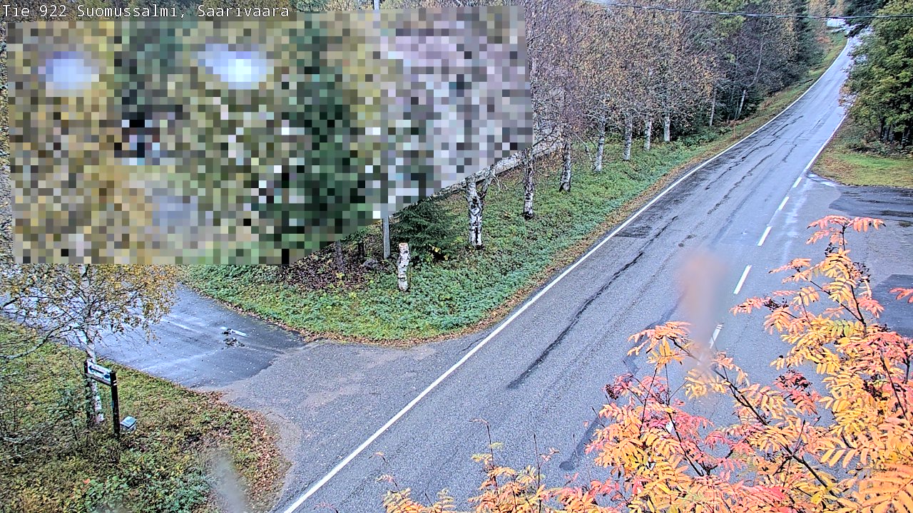 Kelikamerat Kuva Tie 843 Suomussalmi, Saarivaara, Suomussalmi, Kainuu