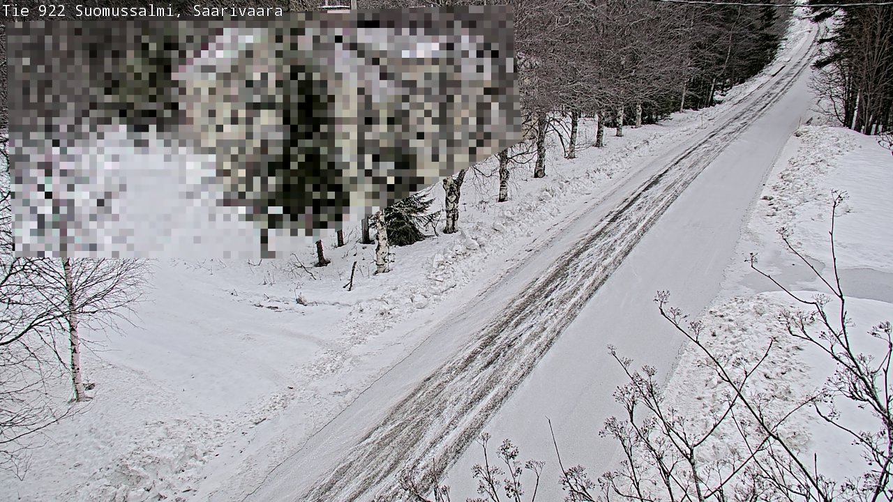 Kelikamerat Kuva Tie 843 Suomussalmi, Saarivaara, Suomussalmi, Kainuu