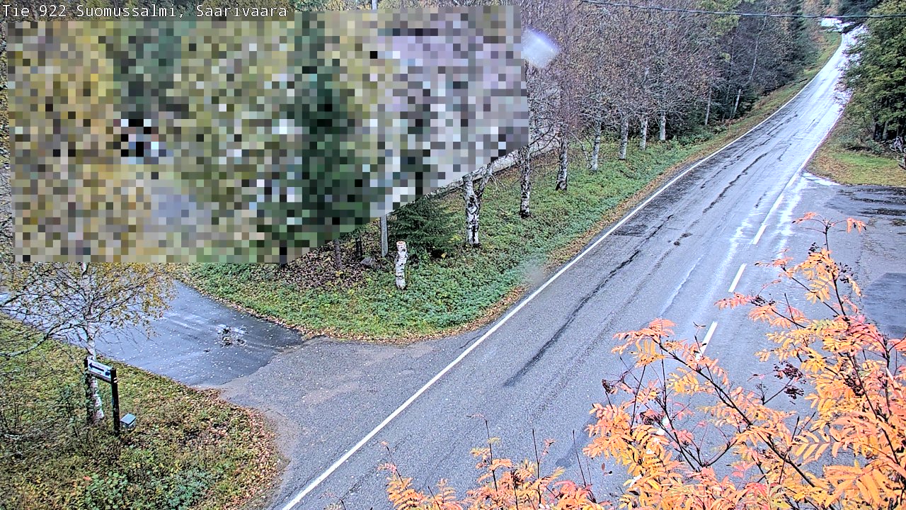 Weather Camera Image Road 950 843 Suomussalmi, Saarivaara, Suomussalmi, Kainuu