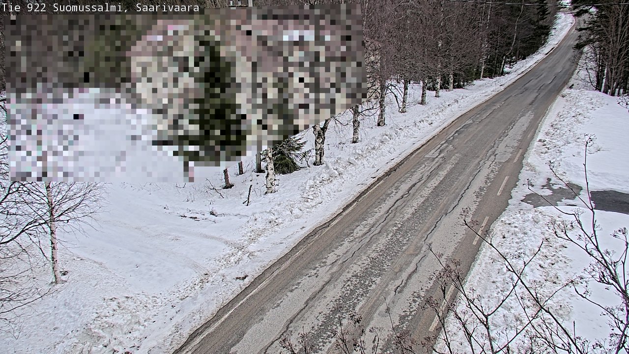 Kelikamerat Kuva Tie 843 Suomussalmi, Saarivaara, Suomussalmi, Kainuu