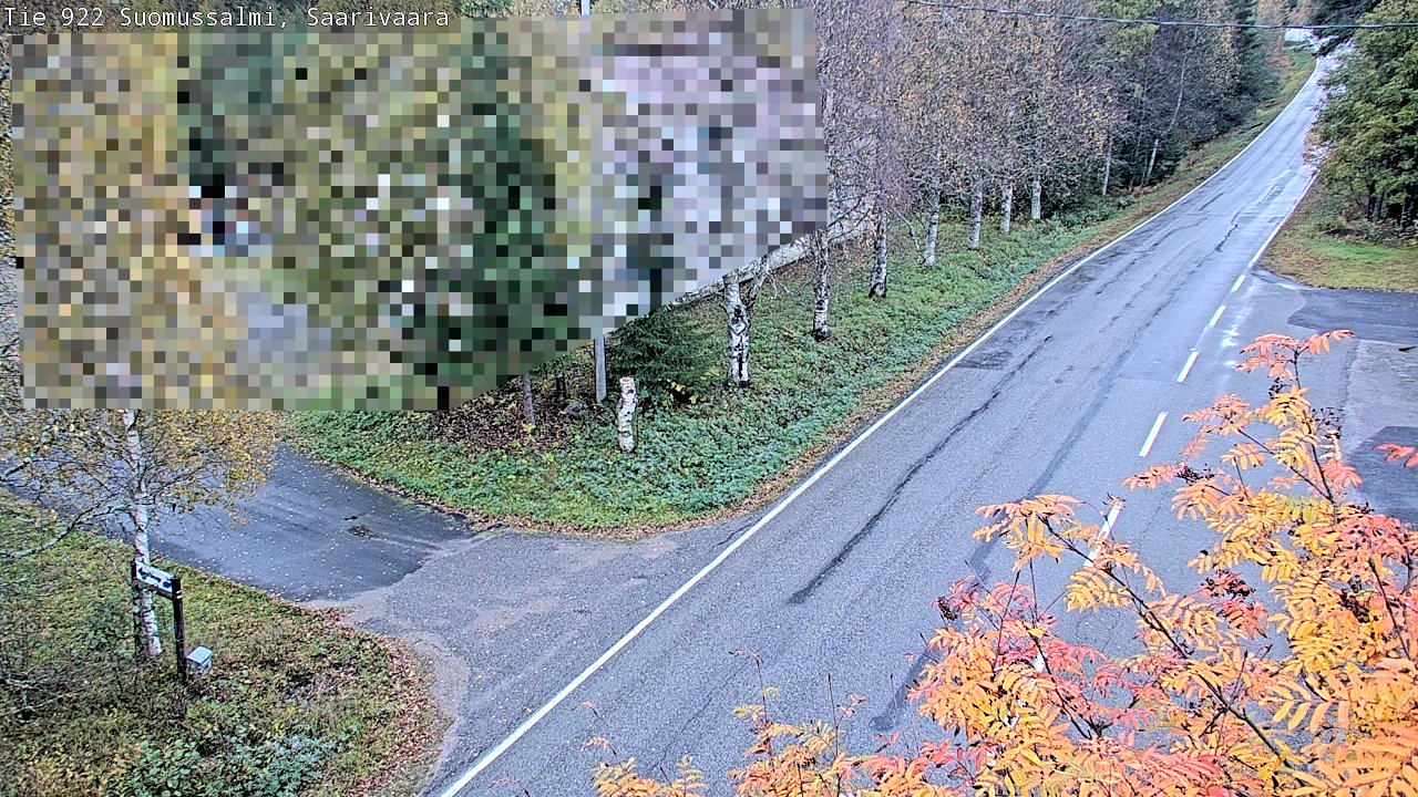 Kelikamerat Kuva Tie 843 Suomussalmi, Saarivaara, Suomussalmi, Kainuu