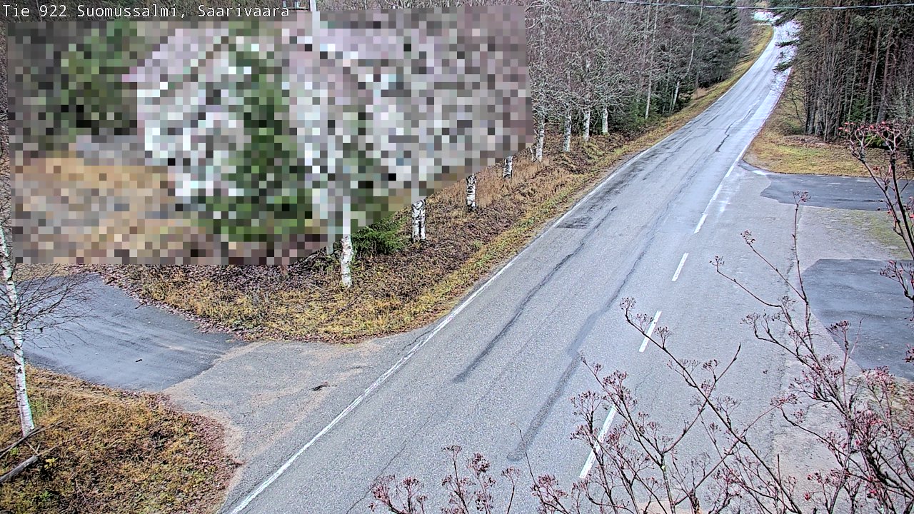 Kelikamerat Kuva Tie 843 Suomussalmi, Saarivaara, Suomussalmi, Kainuu