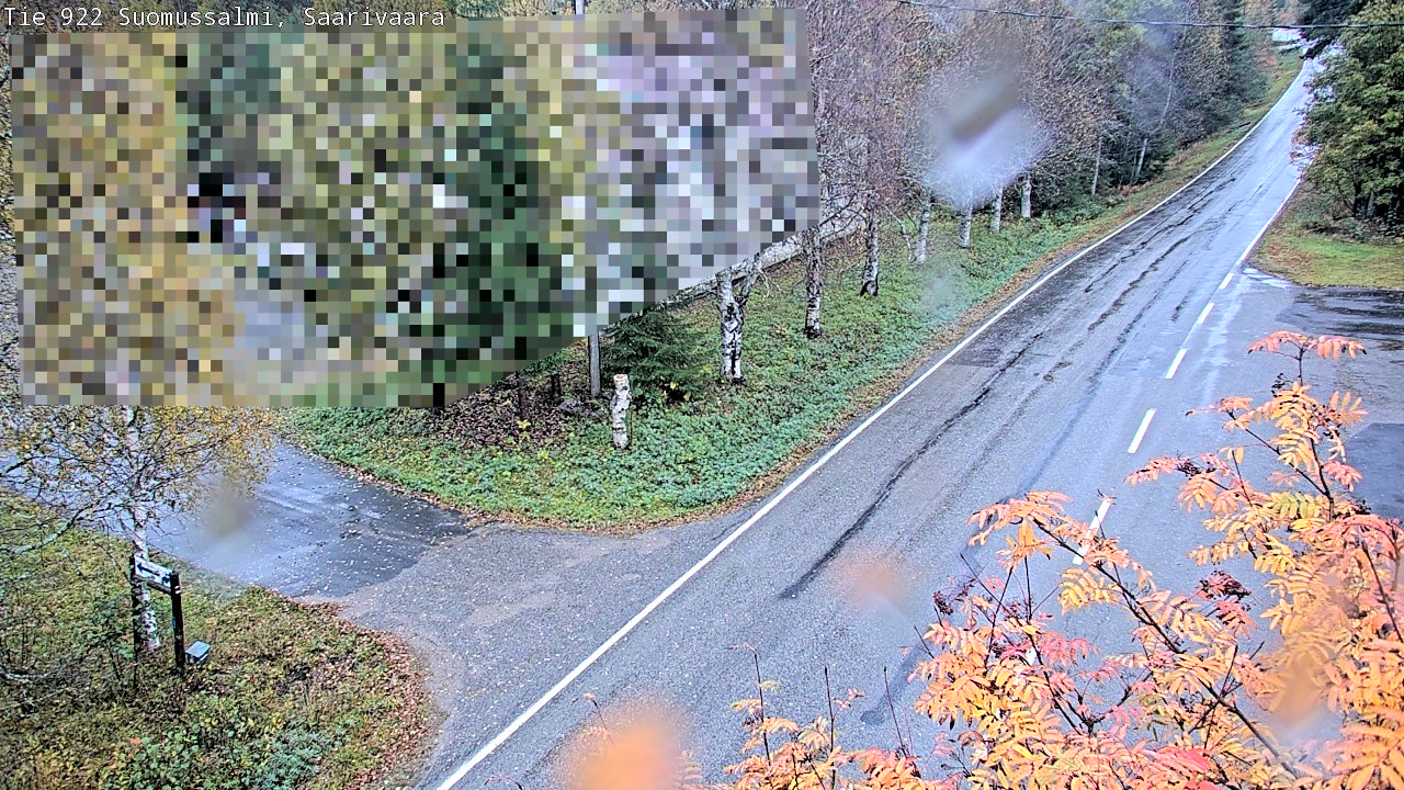 Weather Camera Image Road 950 843 Suomussalmi, Saarivaara, Suomussalmi, Kainuu