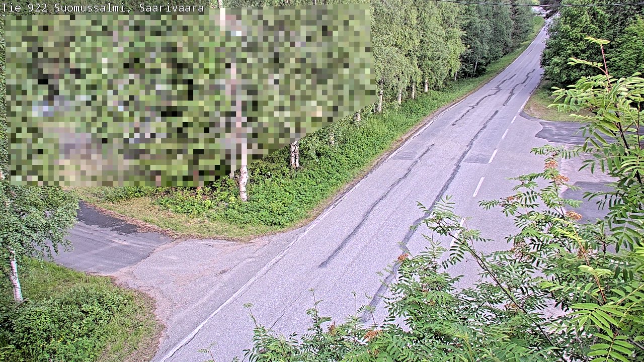 Kelikamerat Kuva Tie 843 Suomussalmi, Saarivaara, Suomussalmi, Kainuu