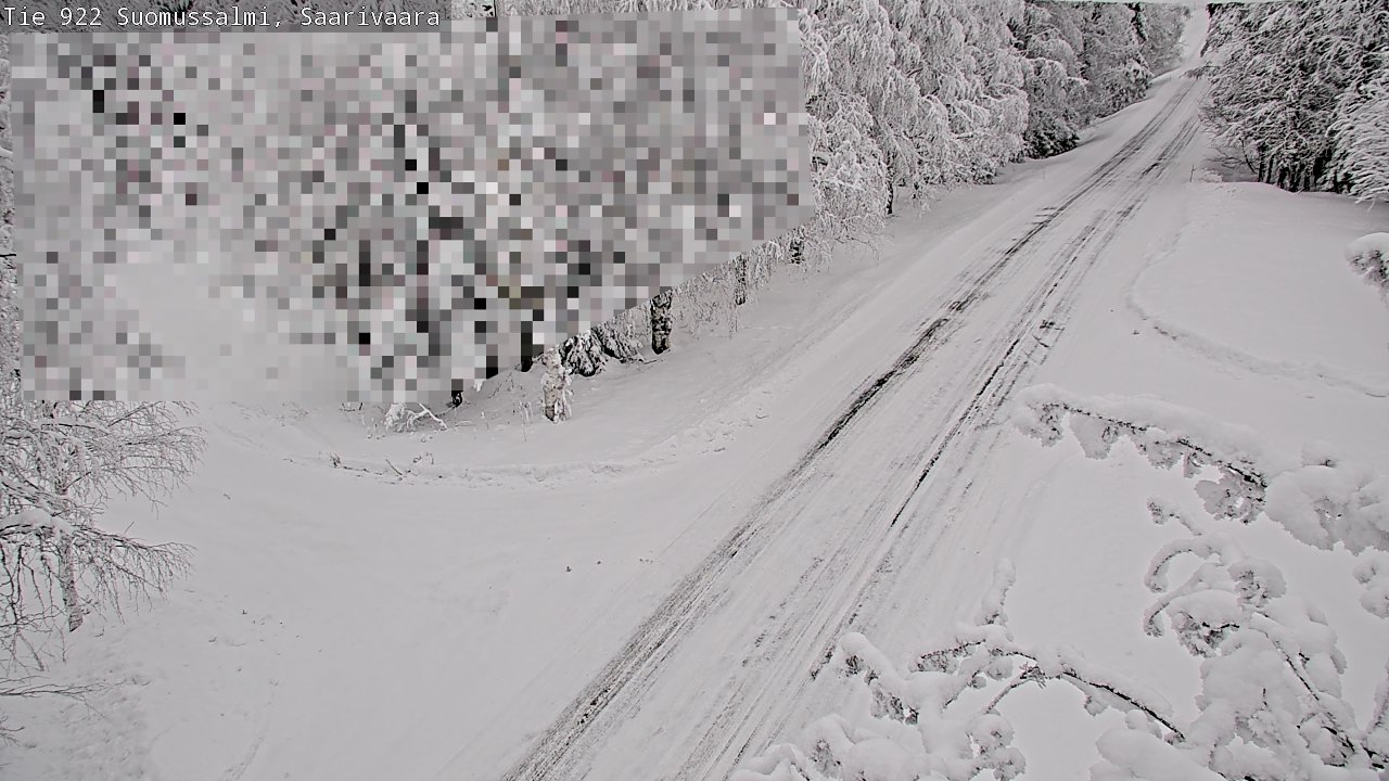 Kelikamerat Kuva Tie 843 Suomussalmi, Saarivaara, Suomussalmi, Kainuu