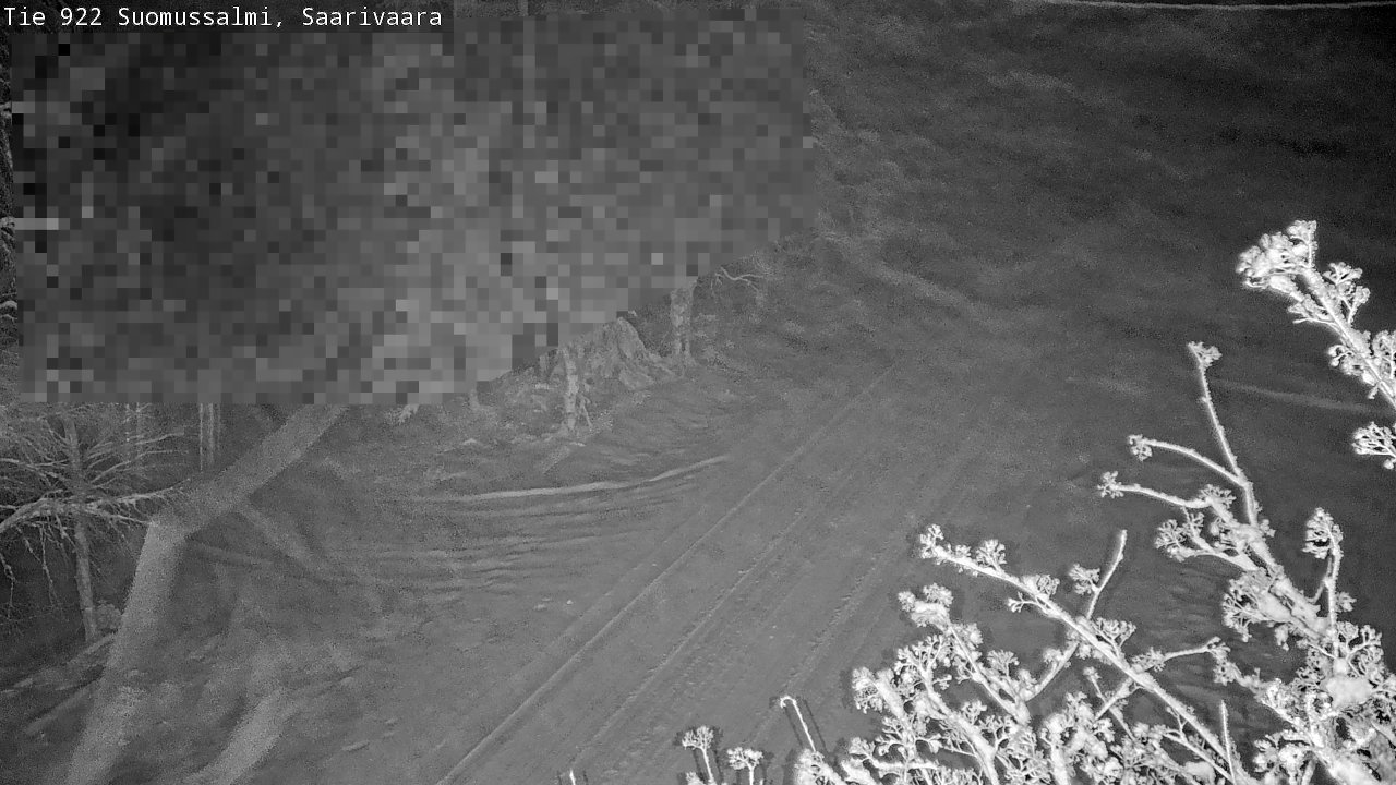 Weather Camera Image Road 950 843 Suomussalmi, Saarivaara, Suomussalmi, Kainuu