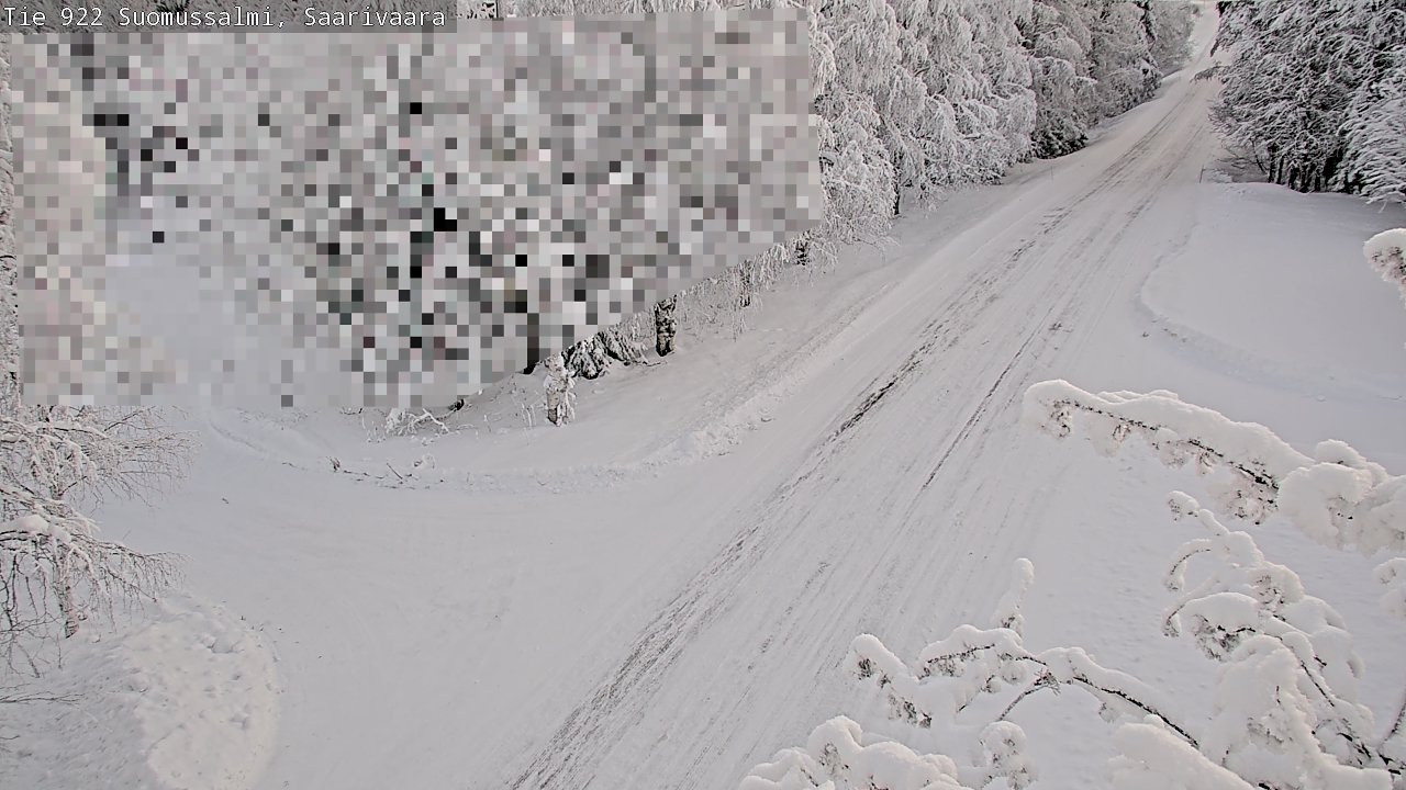 Kelikamerat Kuva Tie 843 Suomussalmi, Saarivaara, Suomussalmi, Kainuu