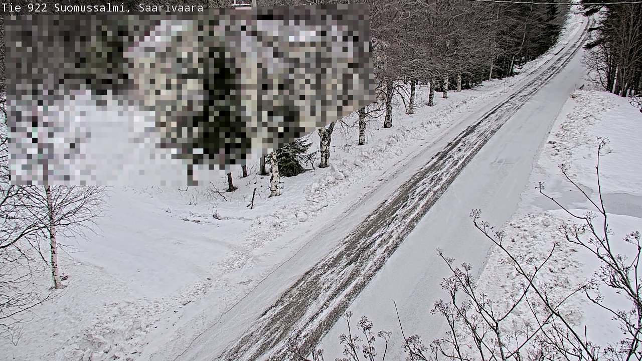 Kelikamerat Kuva Tie 843 Suomussalmi, Saarivaara, Suomussalmi, Kainuu