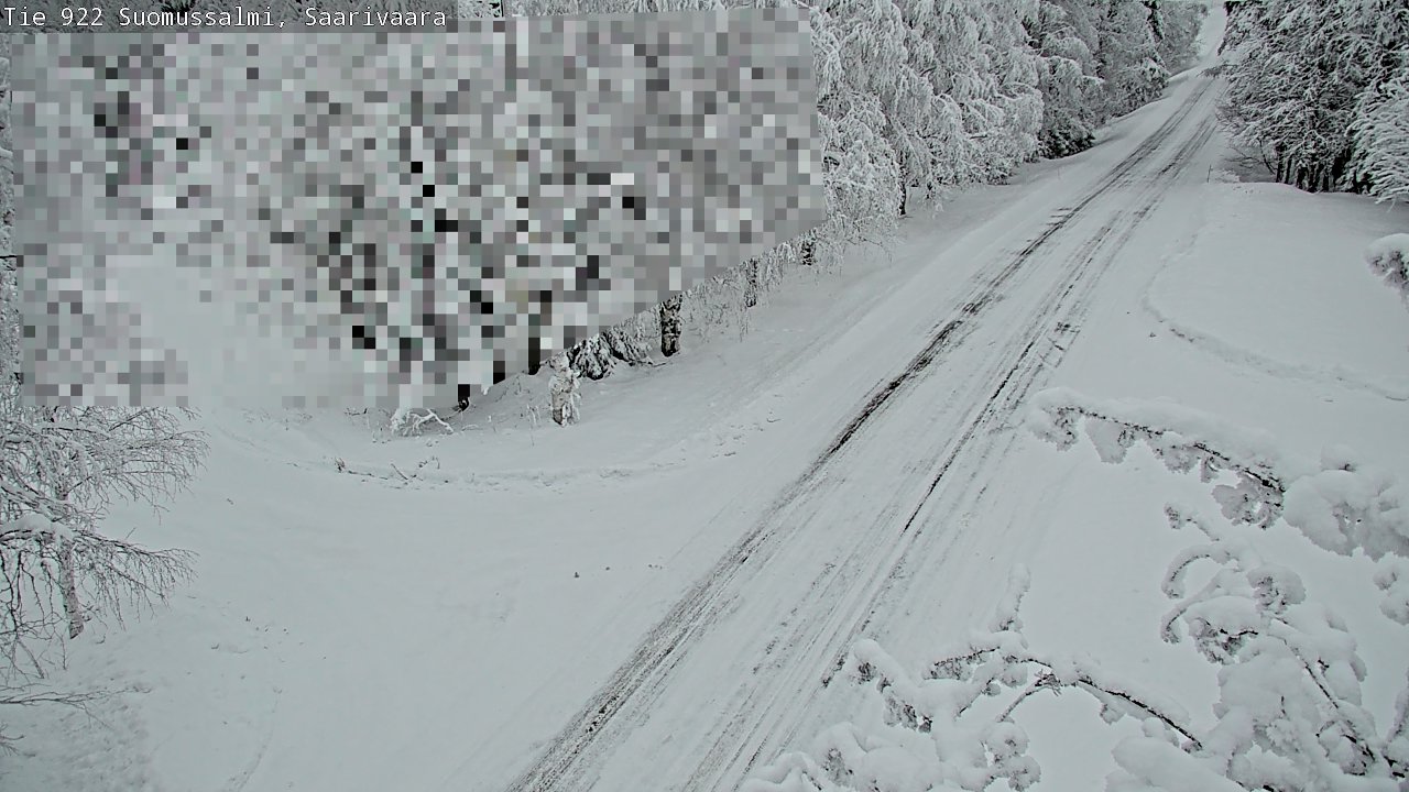 Kelikamerat Kuva Tie 843 Suomussalmi, Saarivaara, Suomussalmi, Kainuu