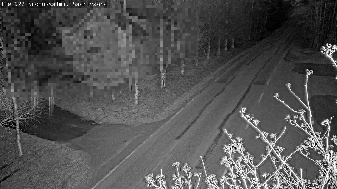 Weather Camera Image Road 950 843 Suomussalmi, Saarivaara, Suomussalmi, Kainuu