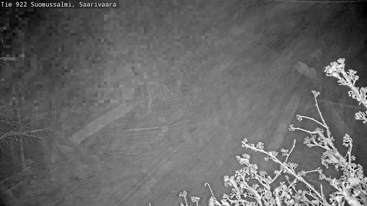 Weather Camera Image Road 950 843 Suomussalmi, Saarivaara, Suomussalmi, Kainuu