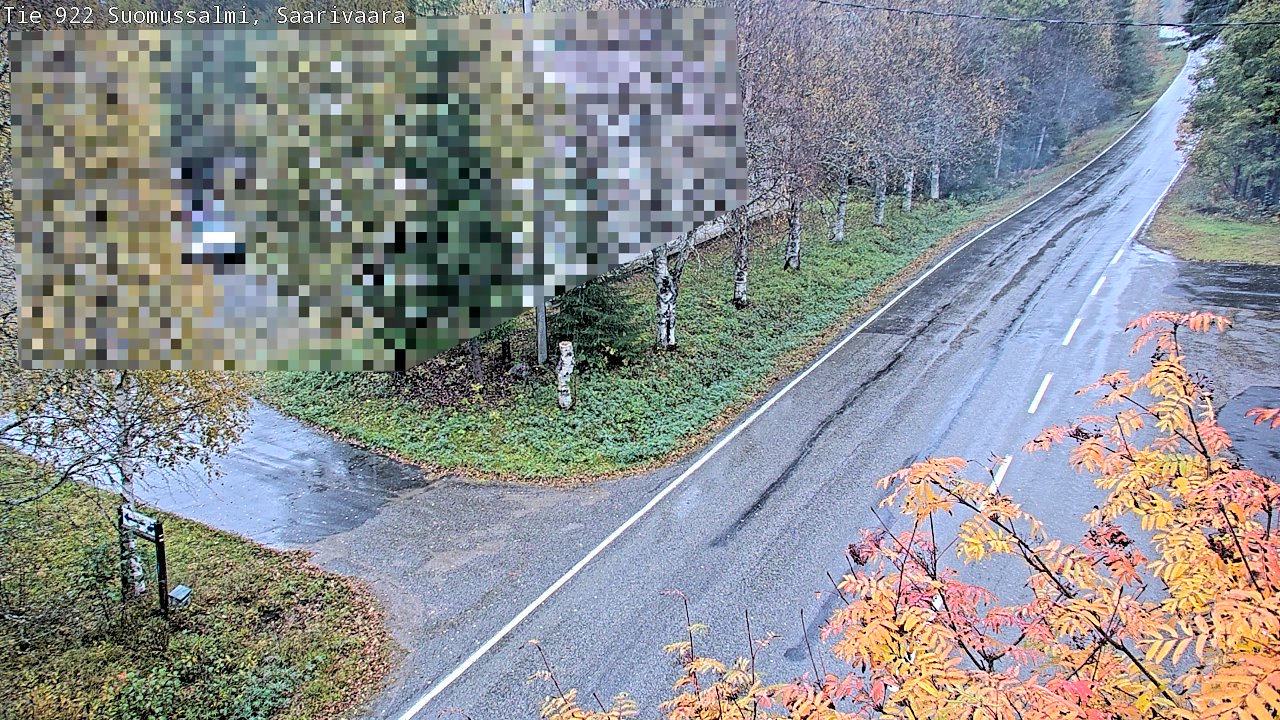 Kelikamerat Kuva Tie 843 Suomussalmi, Saarivaara, Suomussalmi, Kainuu