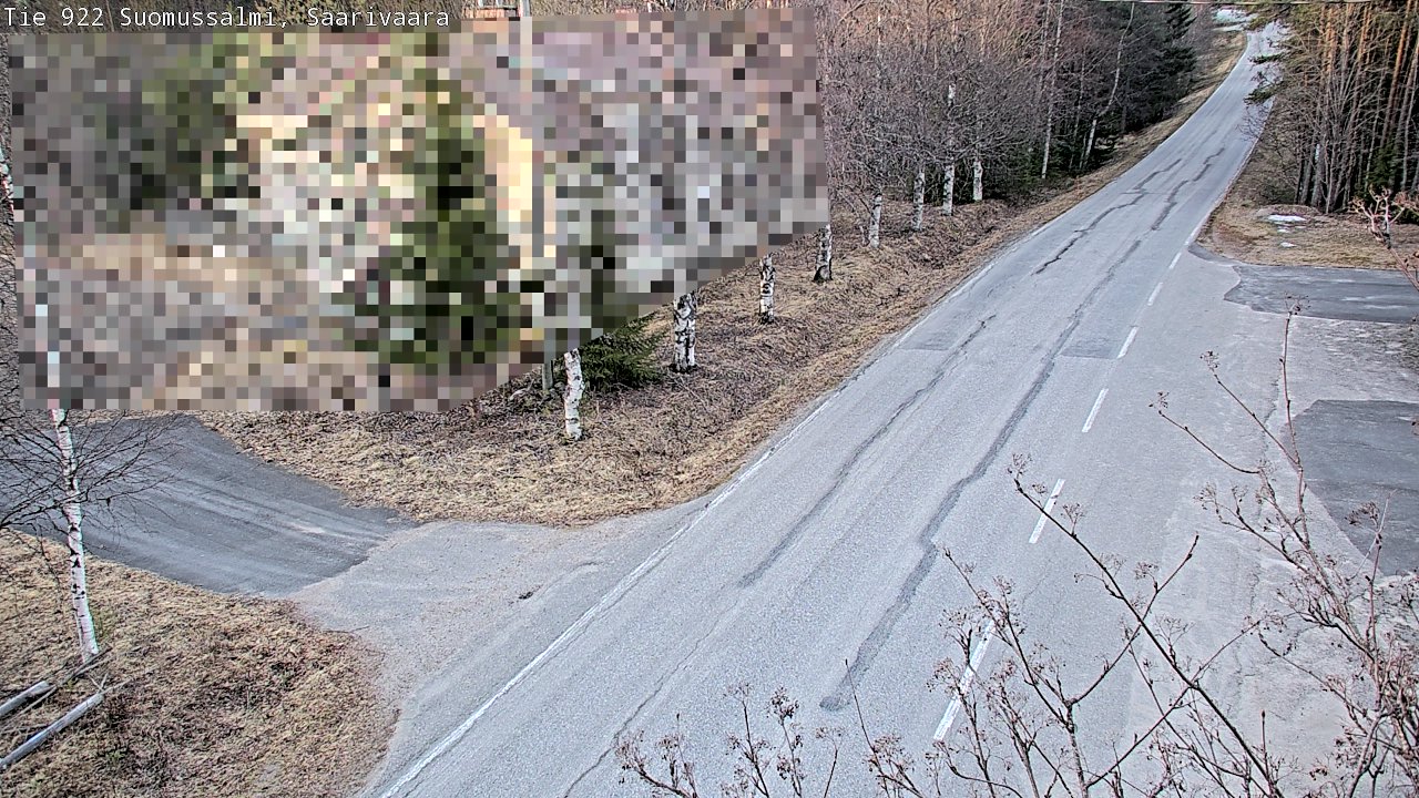 Kelikamerat Kuva Tie 843 Suomussalmi, Saarivaara, Suomussalmi, Kainuu