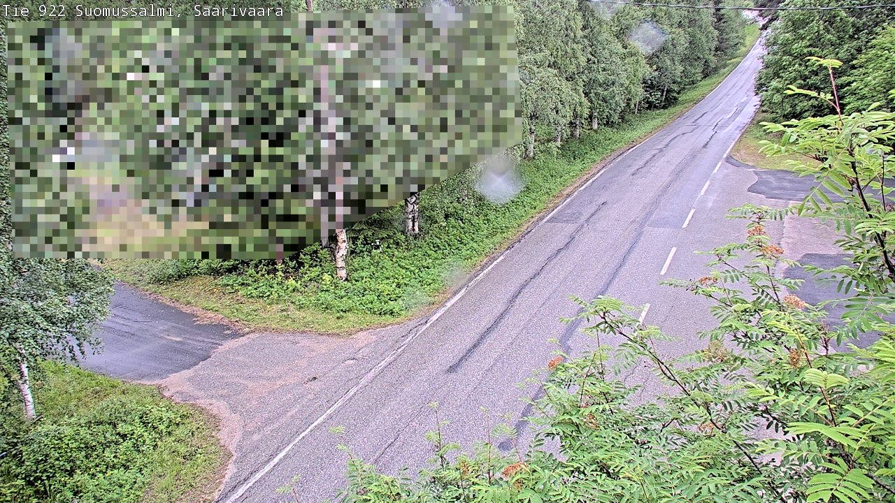 Weather Camera Image Road 950 843 Suomussalmi, Saarivaara, Suomussalmi, Kainuu